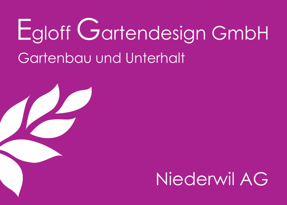 Logo von Egloff Gartendesign GmbH in Niederwil